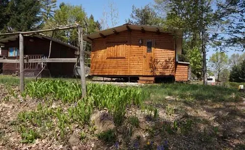 naturist accomodation for 2 persons