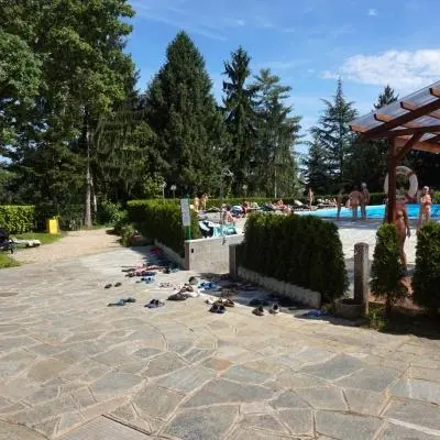 Ingresso area piscina